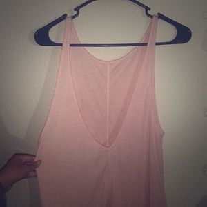 Free people backless tank